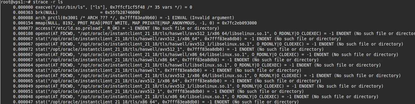 Hướng dẫn theo dõi và phân tích hệ thống với lệnh strace Linux 37 In dấu thời gian (timestamp) của từng lời gọi