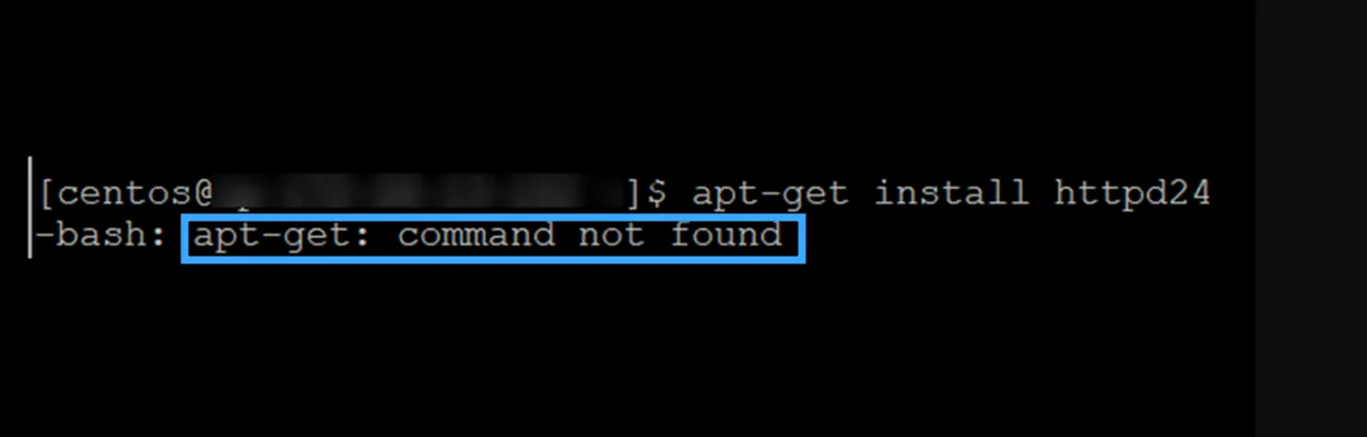Cách sửa lỗi “apt-get: command not found” trong Linux Terminal chi tiết 8 apt-get: command not found - Nguồn: Internet