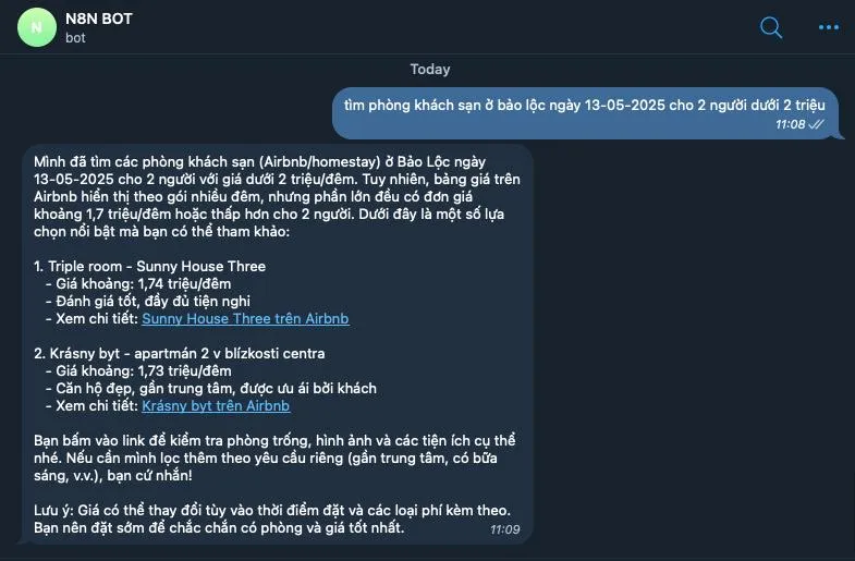 Hướng dẫn bắt đầu sử dụng n8n với MCP cho người mới 20 Kiểm tra log