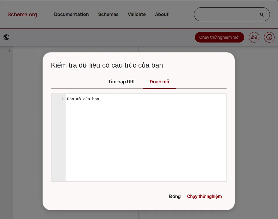 FAQ Schema là gì? 2 cách tạo FAQ Schema dễ dàng, chuẩn xác 29 Kiểm tra bằng công cụ Schema Markup Validator