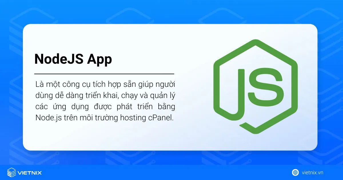 Hướng dẫn cách cài đặt NodeJS App trên cPanel 18 cài đặt NodeJS App trên cPanel