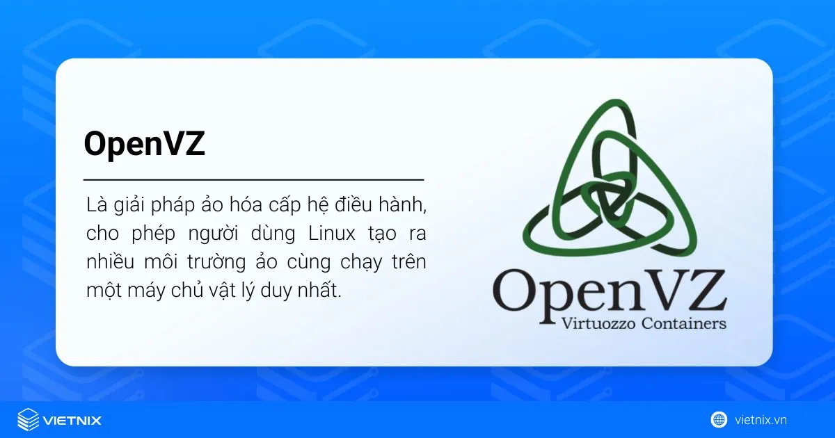 Hướng dẫn cách sửa lỗi CyberPanel Not Working After Reboot VPS OpenVZ 8 Khái niệm OpenVZ