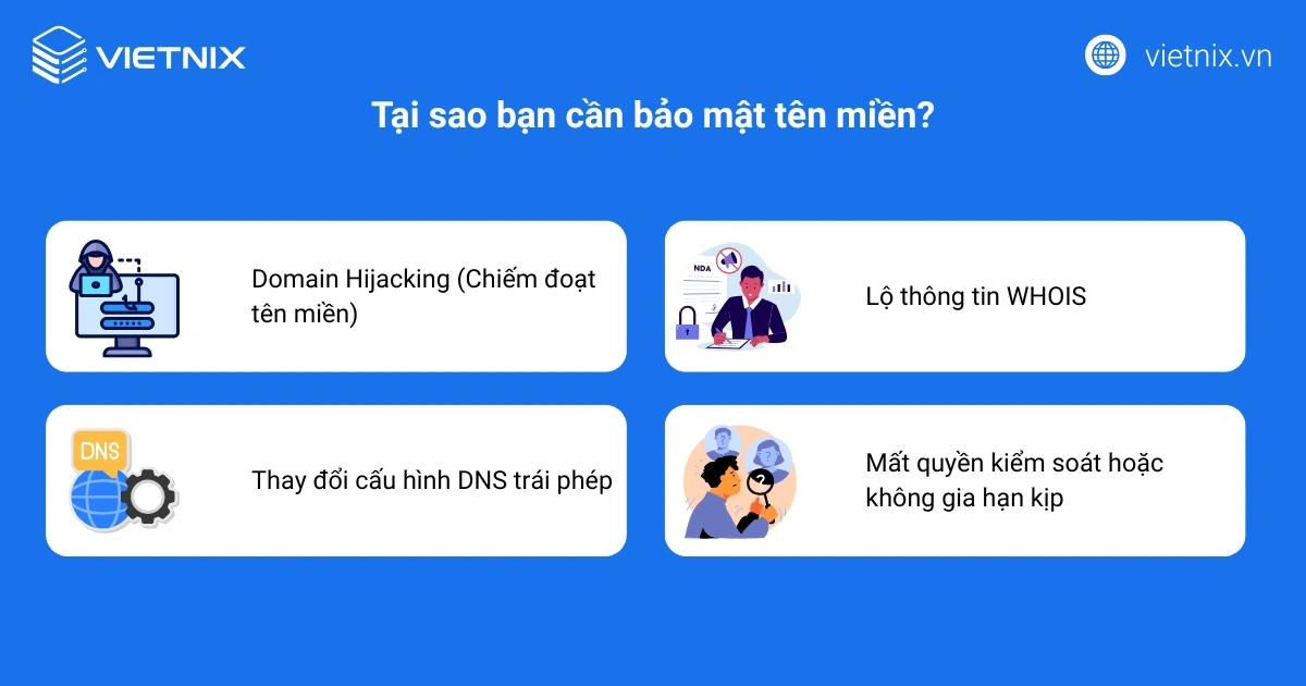 Bảo mật tên miền là gì? Cách bảo mật tên miền chi tiết từ A-Z 16 Bảo mật tên miền để bảo vệ tài sản trực tuyến của bạn