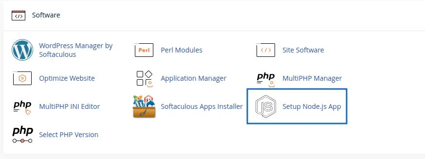 Hướng dẫn cách cài đặt NodeJS App trên cPanel 20 Truy cập NodeJS App trên cPanel