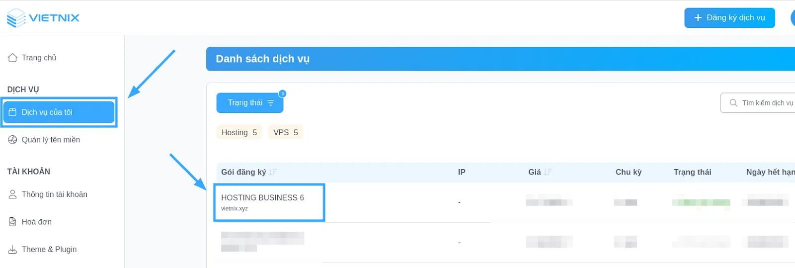 3 cách redirect domain cũ sang domain mới không ảnh hưởng đến thứ hạng SEO 24 Chọn gói hosting chứa tên miền muốn chuyển hướng