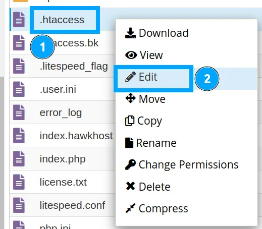 3 cách redirect domain cũ sang domain mới không ảnh hưởng đến thứ hạng SEO 40 Chọn Edit