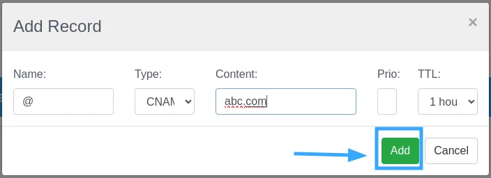 3 cách redirect domain cũ sang domain mới không ảnh hưởng đến thứ hạng SEO 30 Nhấn Add
