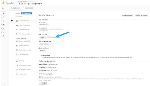 Hướng dẫn thay đổi tên miền không mất thứ hạng hiệu quả 41 Cập nhật URL trong Google Analytics