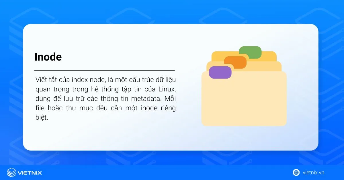 Hướng dẫn xử lý server CyberPanel bị full inode 100% 13 Inode là gì?