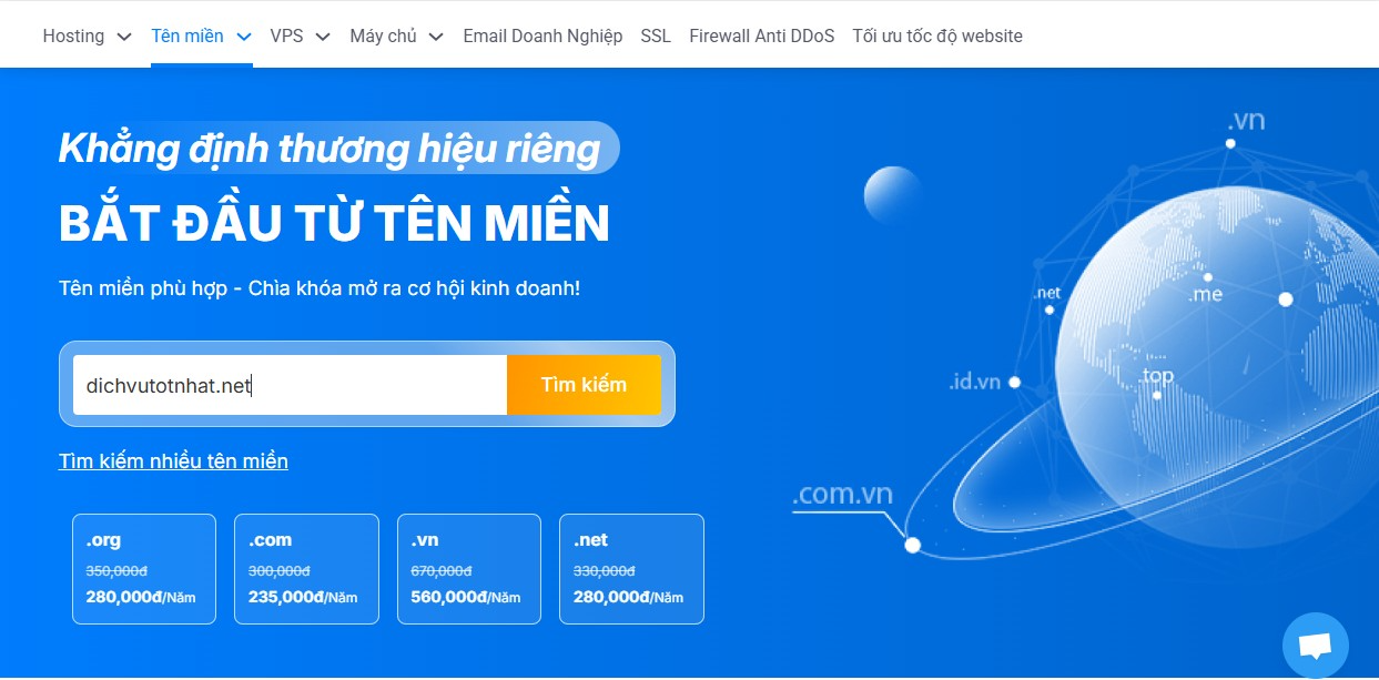 Cách kiểm tra tính khả dụng của tên miền nhanh chóng 20 Nhập tên miền cần kiểm tra