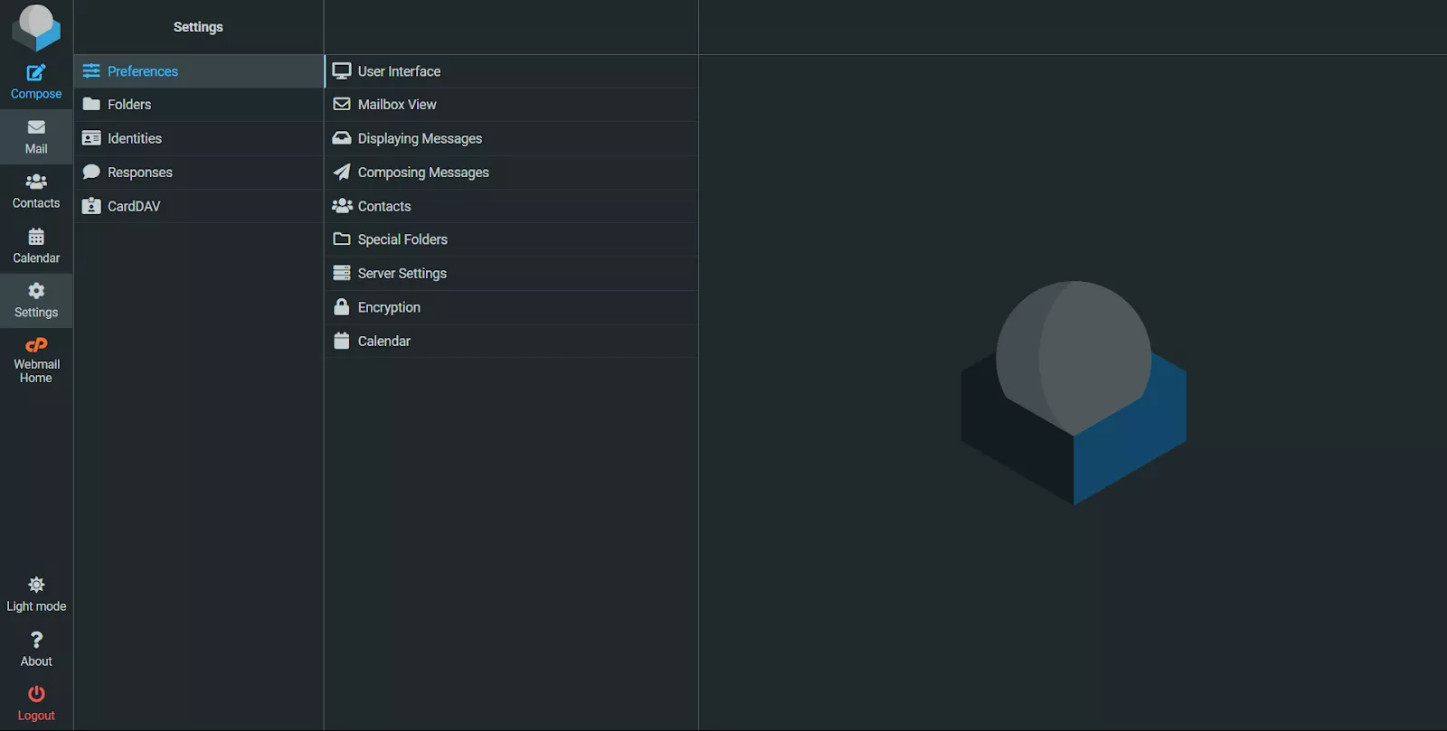 Roundcube webmail là gì? Hướng dẫn sử dụng webmail Roundcube 23 Preferences (Tùy chọn chung)