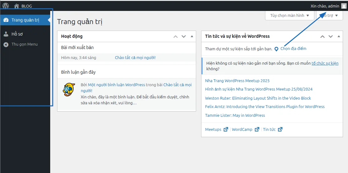 Hướng dẫn sửa lỗi mất quyền Admin trong WordPress nhanh chóng 22 bước 3 sửa lỗi mất quyền Admin trong WordPress