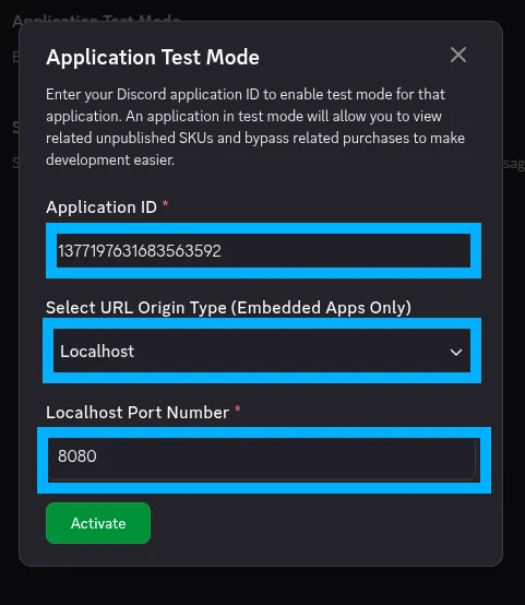 Tổng hợp nhà cung cấp, cho thuê Discord bot hosting miễn phí, an toàn, chất lượng 282 Nhập Application ID với URL Origin Type