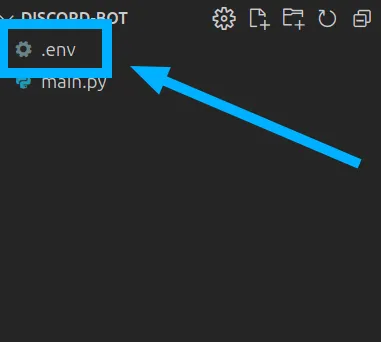 Tổng hợp nhà cung cấp, cho thuê Discord bot hosting miễn phí, an toàn, chất lượng 298 Tạo file .env
