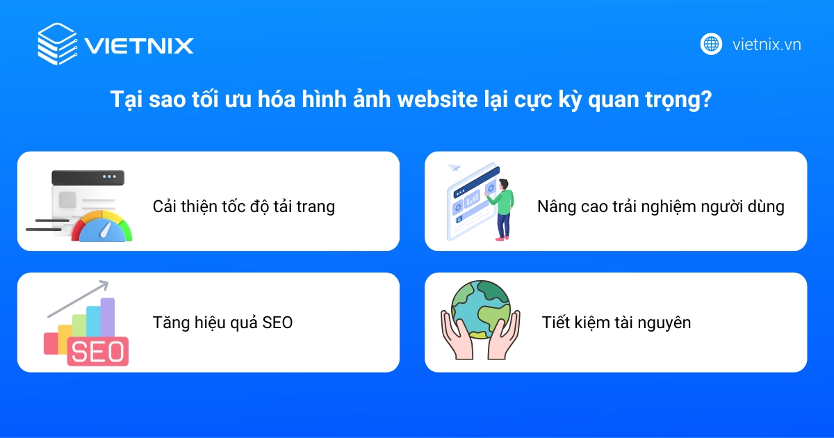 Lợi ích khi hình ảnh được tối ưu