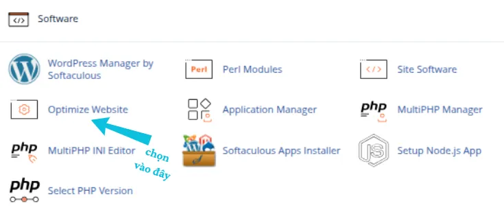 Hướng dẫn cách sử dụng Optimize Website trên cPanel 12 sử dụng Optimize Website trên cPanel