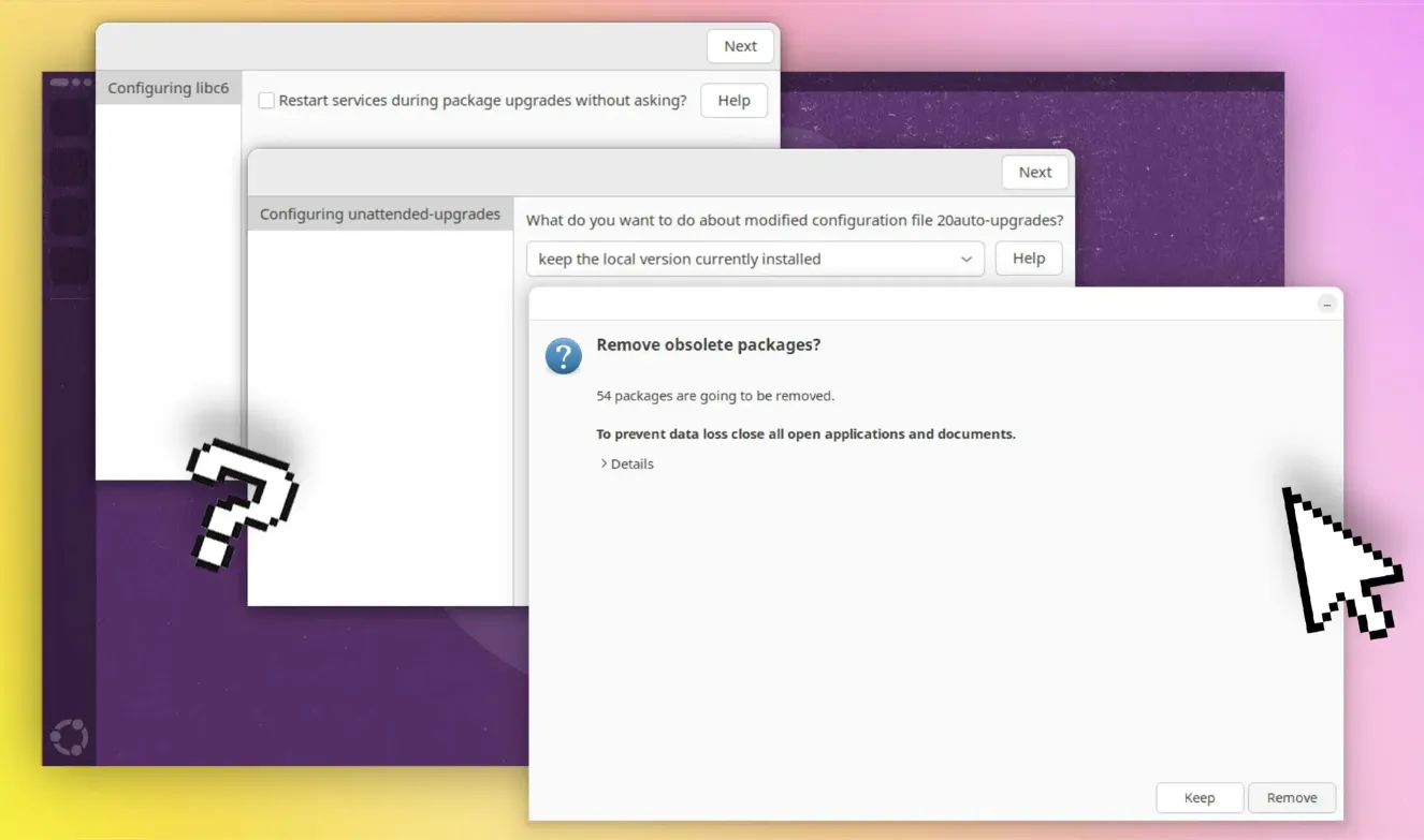 Cách nâng cấp Ubuntu 25.04 nhanh chóng và an toàn 22 Theo dõi quá trình nâng cấp Ubuntu 25.04 - Nguồn: Internet