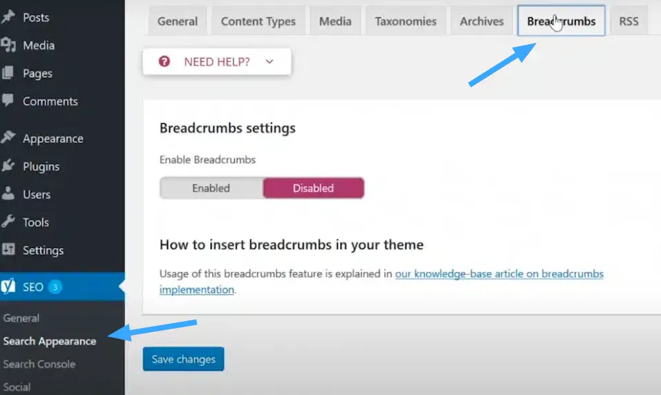 Breadcrumb là gì? 5 cách tạo Breadcrumb WordPress đơn giản, nhanh chóng 28 Cài đặt Breadcrumb
