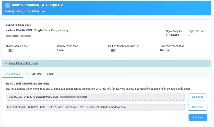 Đối với DNS CNAME