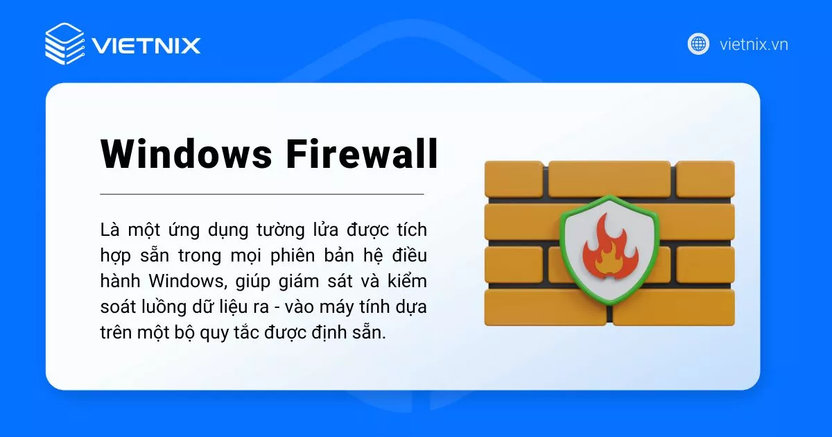 chặn IP bằng Windows Firewall
