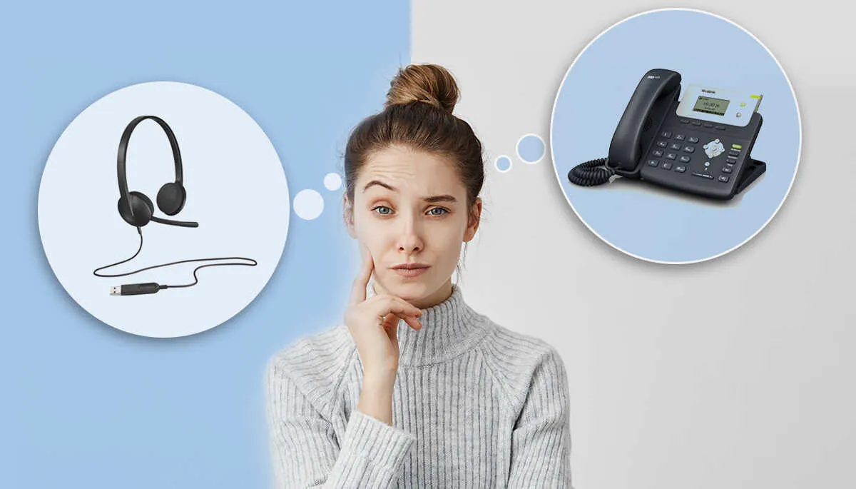 Điện thoại VoIP cho lễ tân - Nguồn: Internet