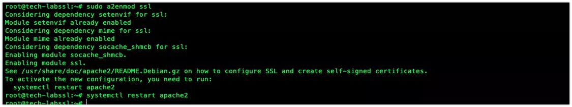Kích hoạt Module SSL