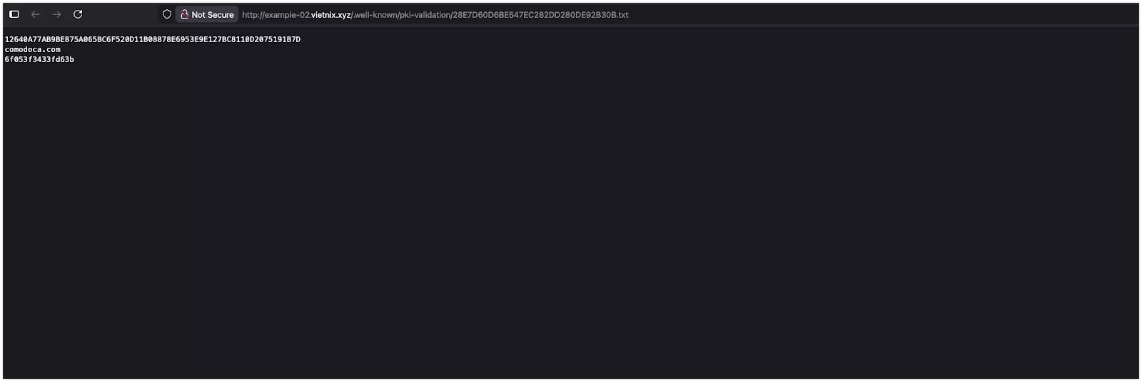 Kiểm tra sau khi upload file