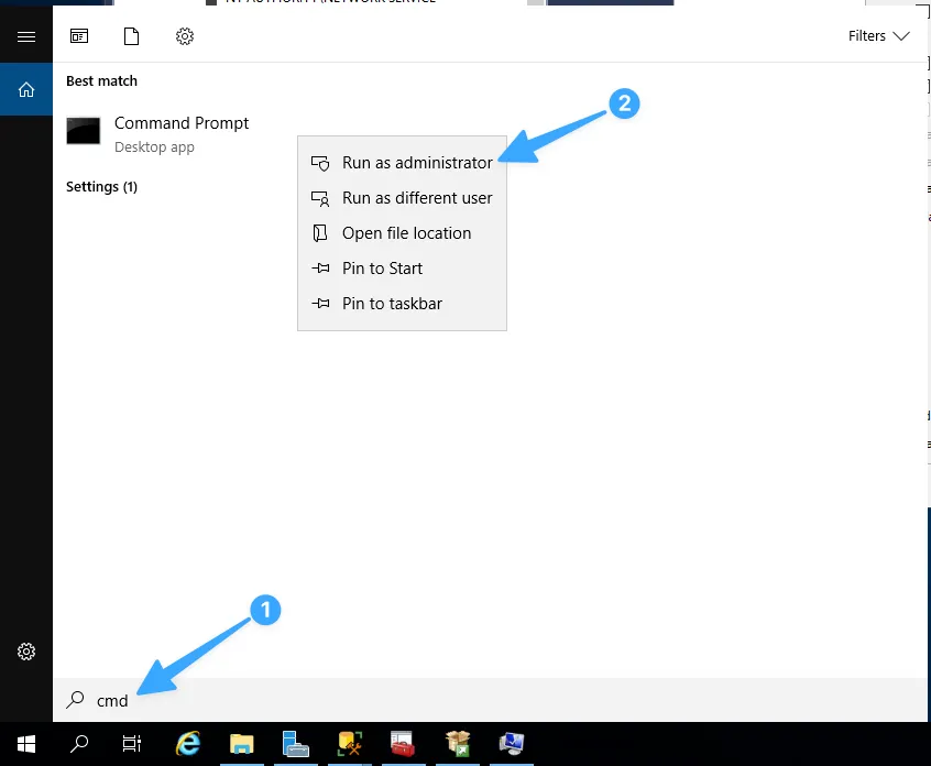 Chuẩn bị môi trường để chạy lệnh SQLCMD