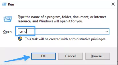 Hướng dẫn cách khắc phục lỗi không copy paste được trong Remote Desktop 19 Mở Command Prompt, gõ cmd rồi nhấn Enter