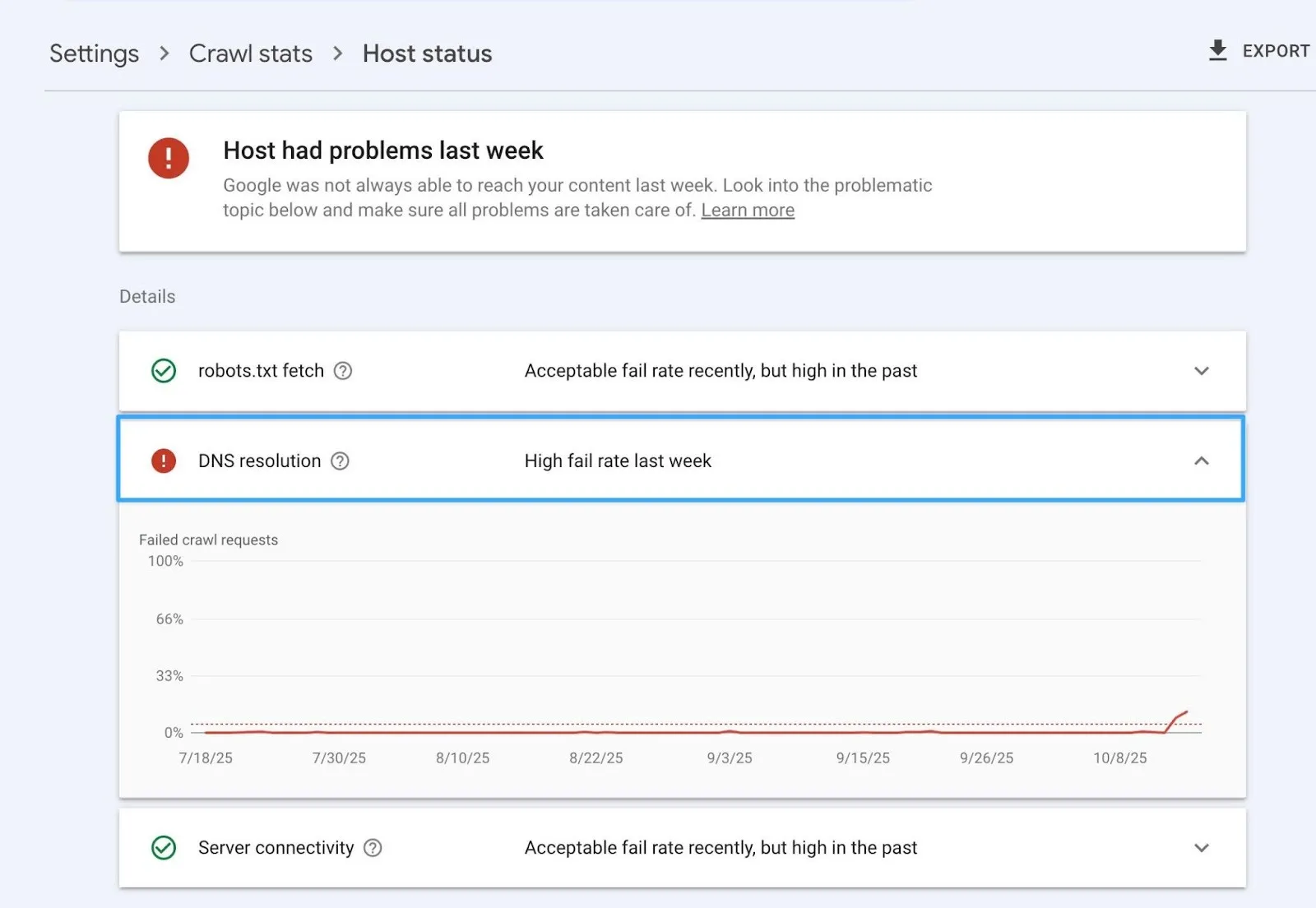 Hướng dẫn chi tiết khắc phục lỗi DNS Resolution trên Google Search Console 11 Lỗi DNS Resolution trên Google Search Console