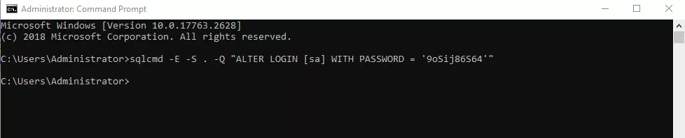 reset mat khau sql server 2