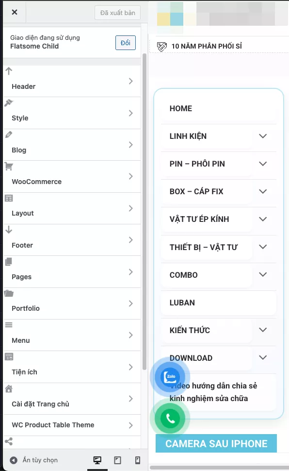 Hướng dẫn sửa lỗi font trên Flatsome chi tiết 21 Giao diện Tùy chỉnh của Flatsome