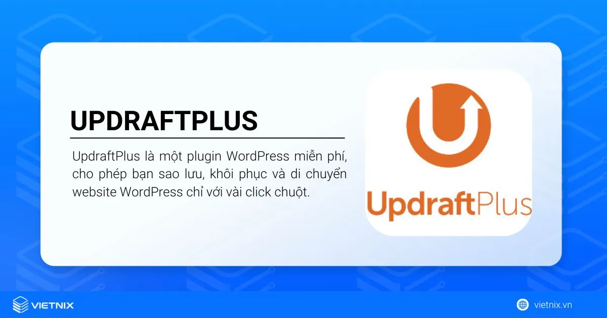 UpdraftPlus 1