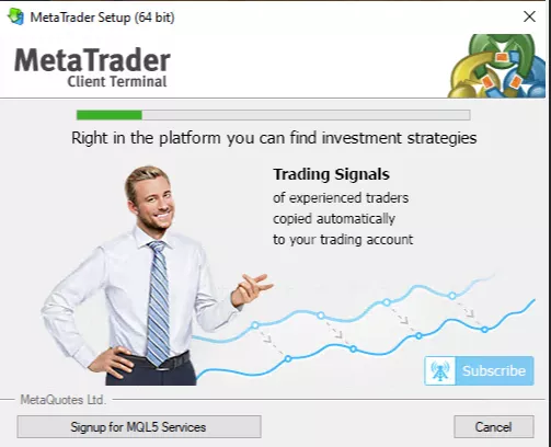 MT4 là gì? Hướng dẫn cài đặt MT4 trên máy tính cho người mới 21 Hoàn tất cài đặt