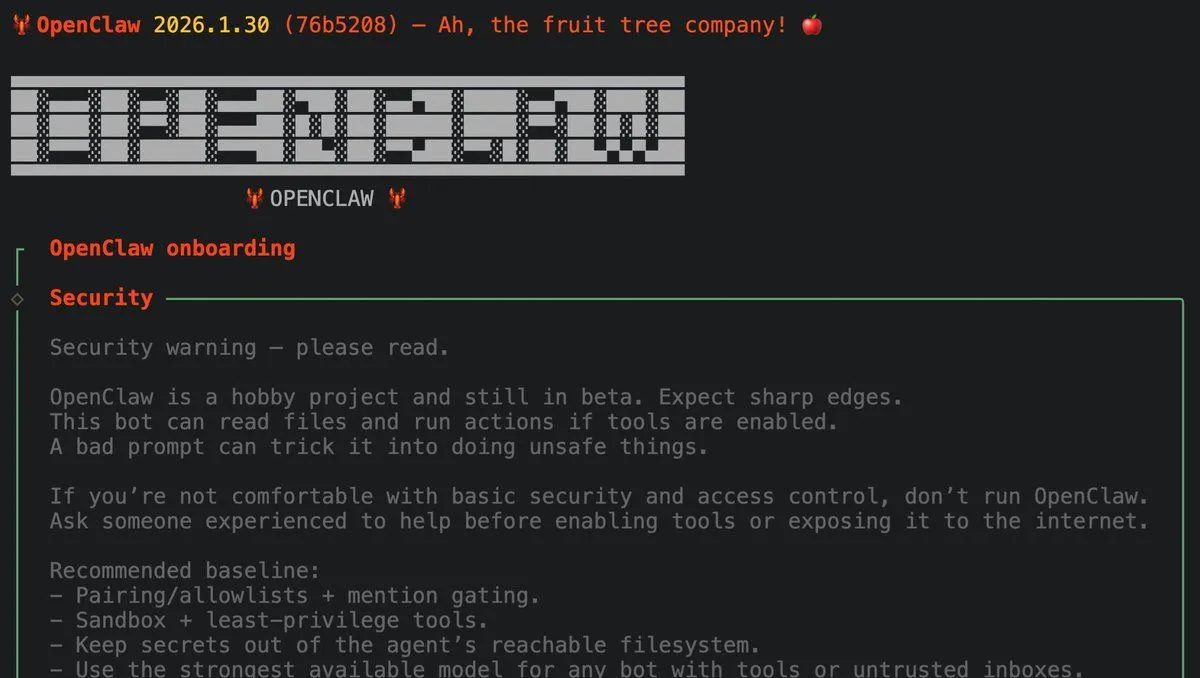 Giao diện terminal tương tác