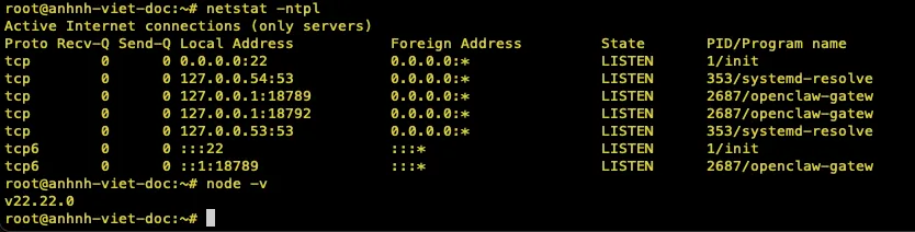 Cài đặt OpenClaw
