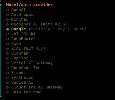 Cấu hình đối với Gemini 3 Pro