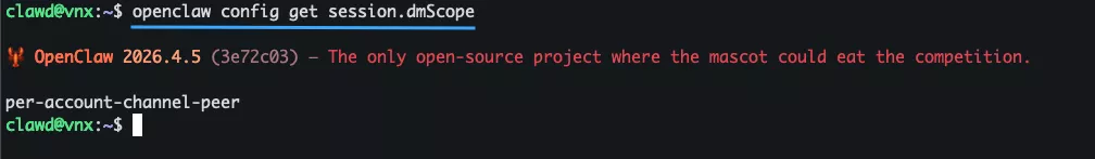 Kiểm tra lại cấu hình 