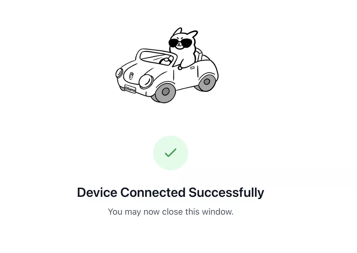 Sau khi đăng nhập thành công, bạn có thể sử dụng model Cloud của Ollama trên VPS 