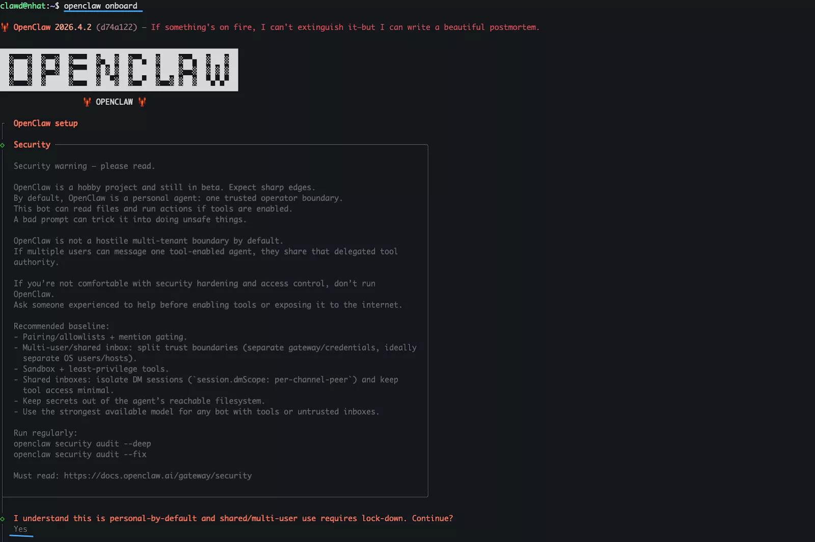 Hướng dẫn tạo Chatbot AI Zalo miễn phí với OpenClaw và Ollama (Kimi 2.5) 32 Chạy lệnh để thiết lập cấu hình