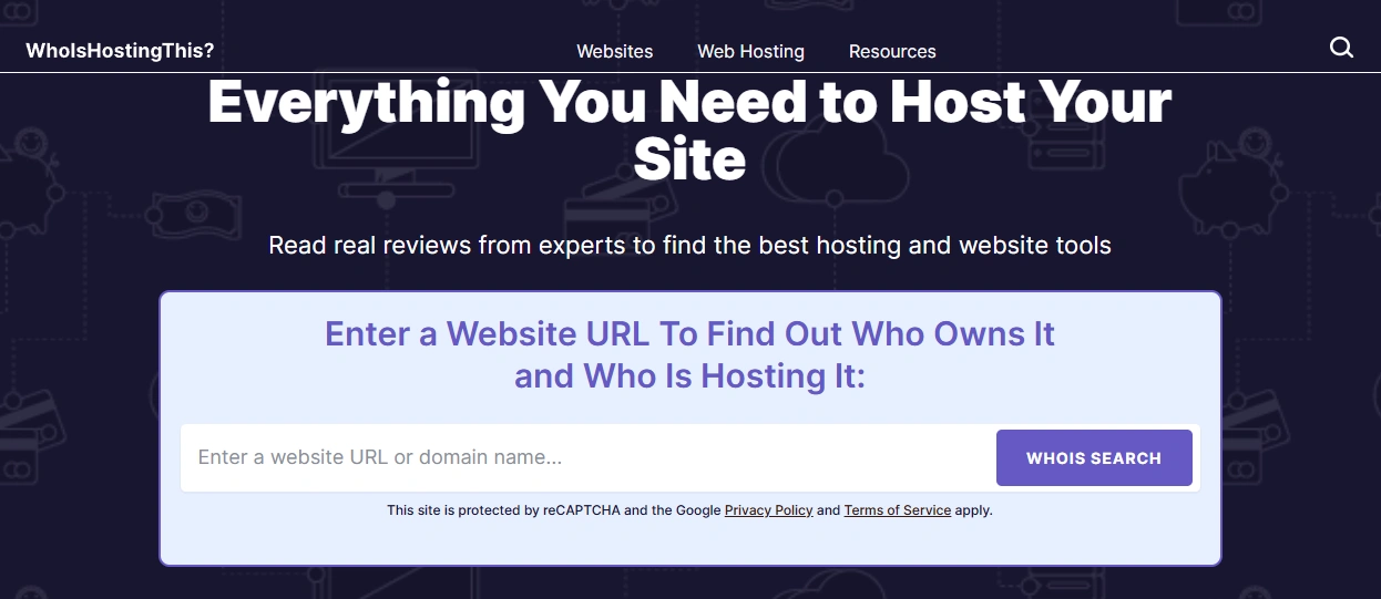 Check IP host bằng công cụ whoishostingthis.com