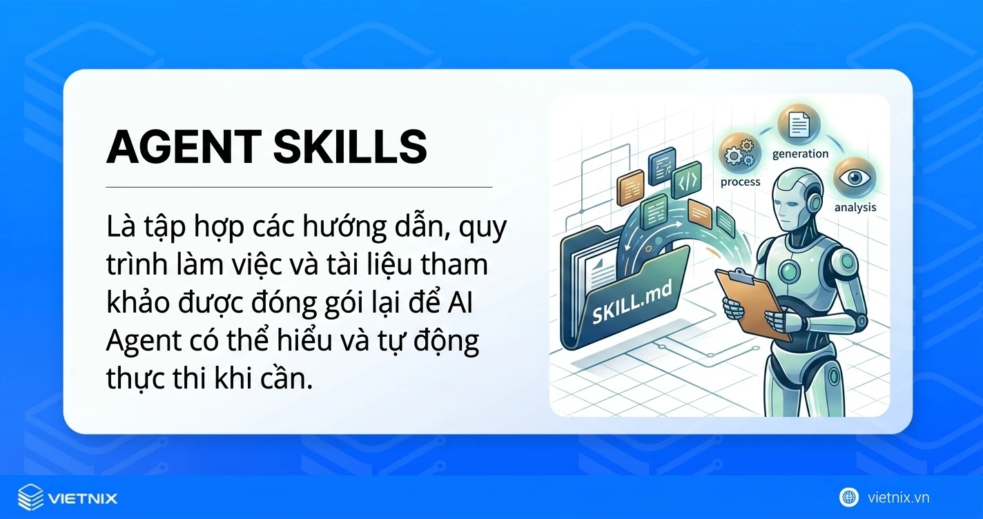 Agent Skills là gì? Kiến thức tổng quan cho người mới bắt đầu 27 Khái niệm Agent Skills