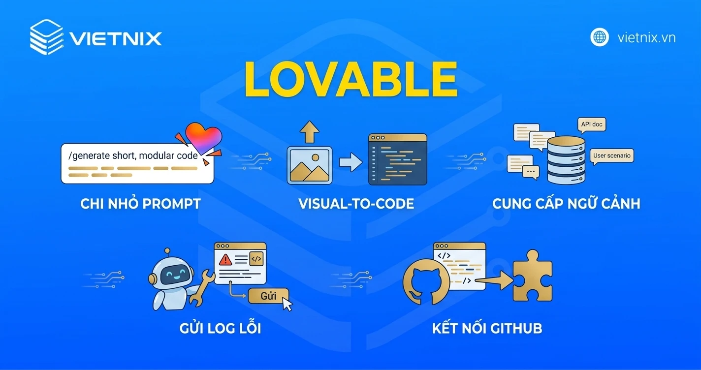 Kinh nghiệm sử dụng Lovable hiệu quả