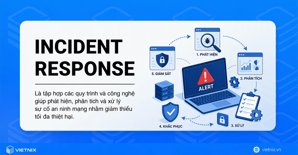 Incident response là gì? Quy trình ứng phó sự cố chuẩn cho doanh nghiệp 21 Khái niệm Incident response
