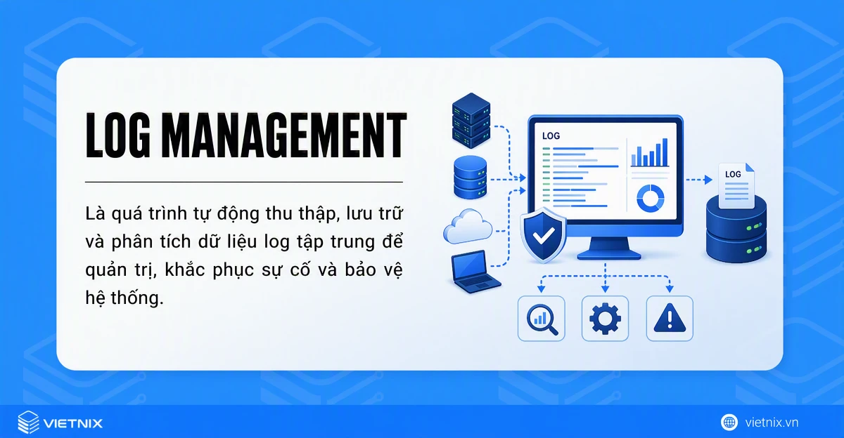Khái niệm Log Management