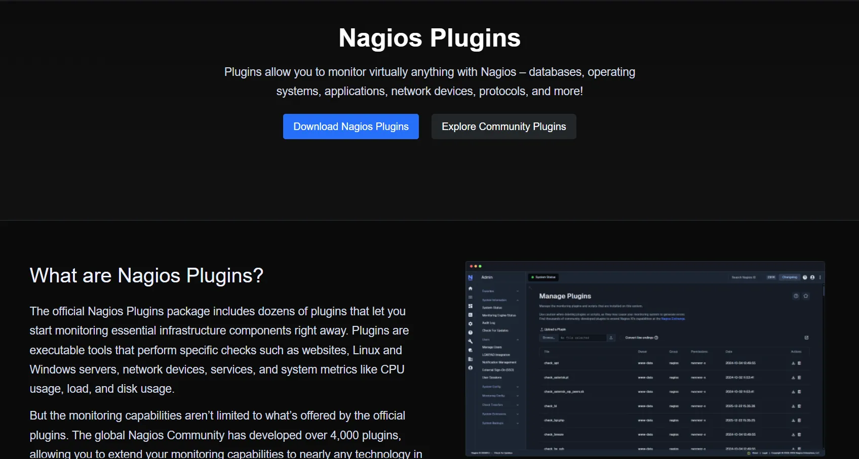 Nagios Plugins