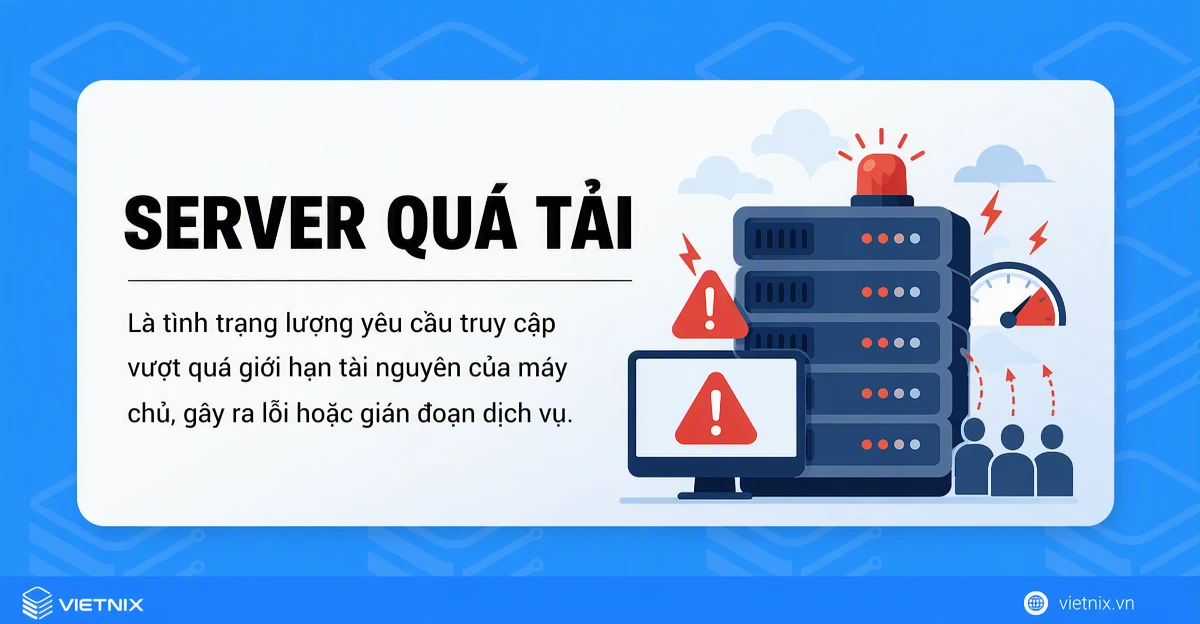 Server quá tải: Nguyên nhân và cách khắc phục nhanh cho doanhnghiệp 14 Khái niệm quá tải server