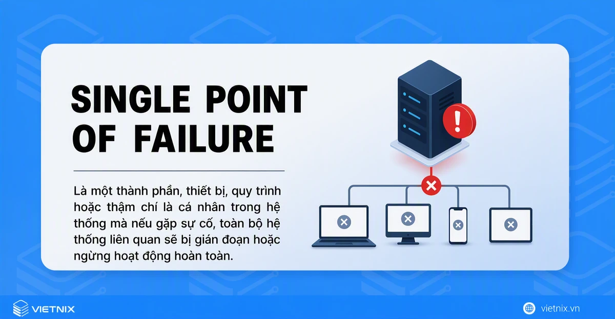 single point of failure