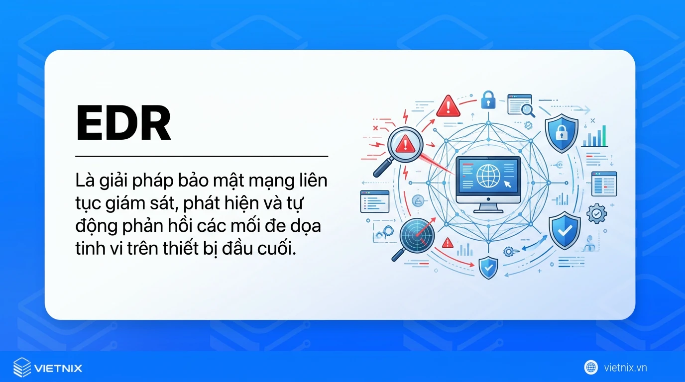 EDR là gì? Cách phát hiện và ứng phó với mối đe dọa tại điểm cuối 29 Khái niệm EDR