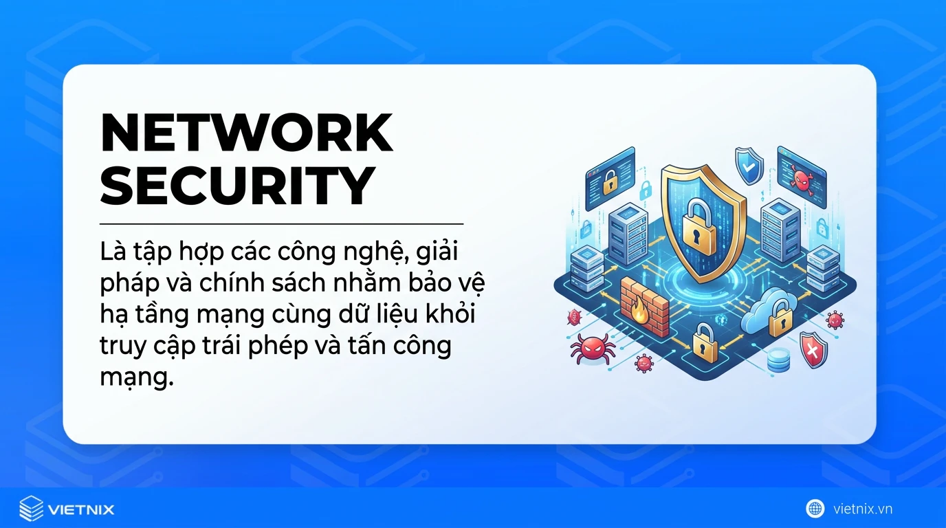 Network Security là gì? Thành phần, cách hoạt động và cách triển khai cho doanh nghiệp 18 Khái niệm network security